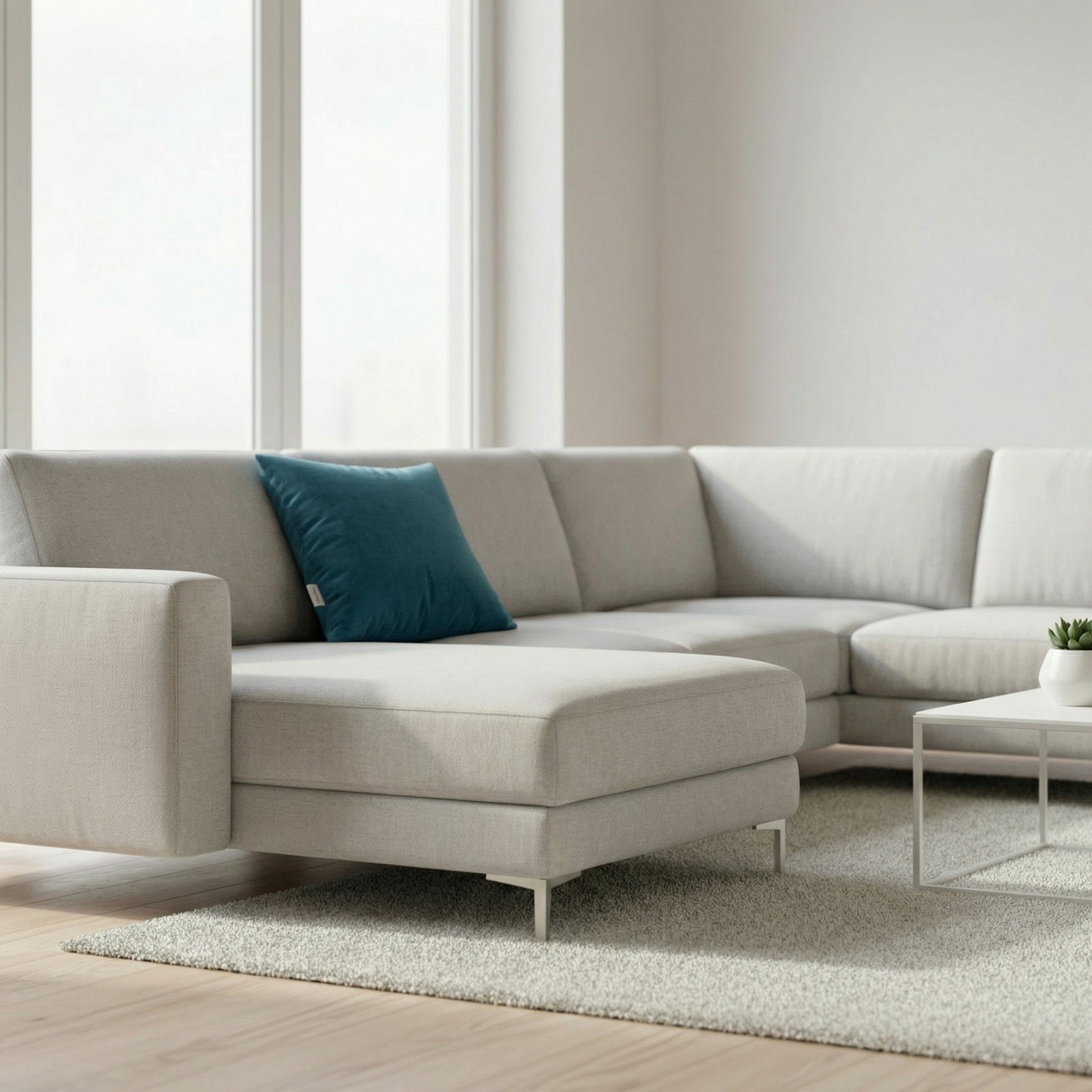 TAUCH - Cuscino Arredo Decorativo per divani 45cm x 45cm, Morbido e Sfoderabile