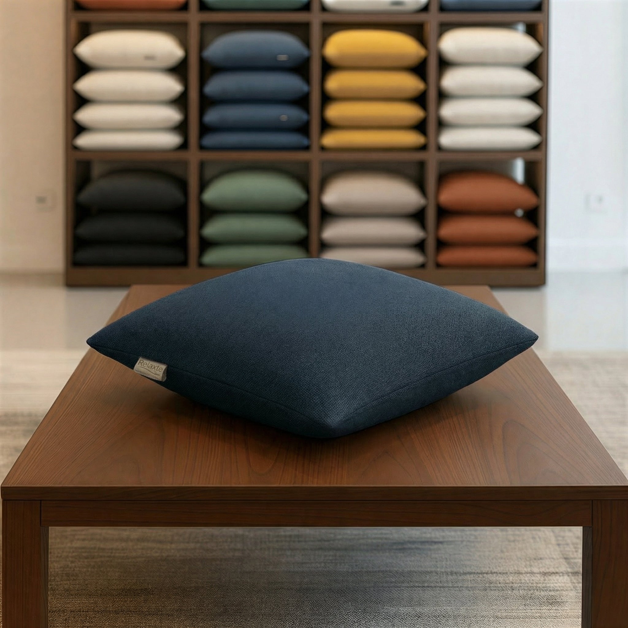 TAUCH - Cuscino Arredo Decorativo per divano 55cm x 55cm, Morbido e Sfoderabile