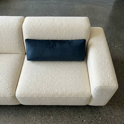 TAUCH - Cuscino Poggiareni di Arredo Decorativo per divani 60cm x 25cm, supporto lombare Morbido e Sfoderabile
