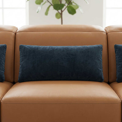 TAUCH - Cuscino Poggiareni di Arredo Decorativo per divani 60cm x 25cm, supporto lombare Morbido e Sfoderabile