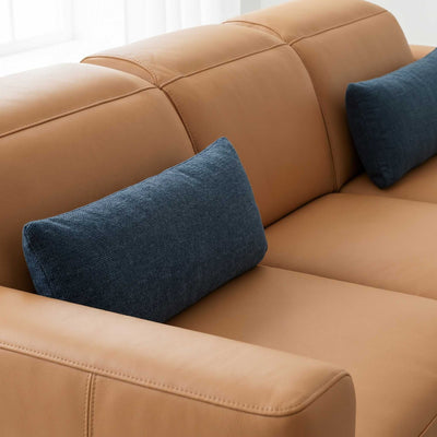 TAUCH - Cuscino Poggiareni di Arredo Decorativo per divani 60cm x 25cm, supporto lombare Morbido e Sfoderabile